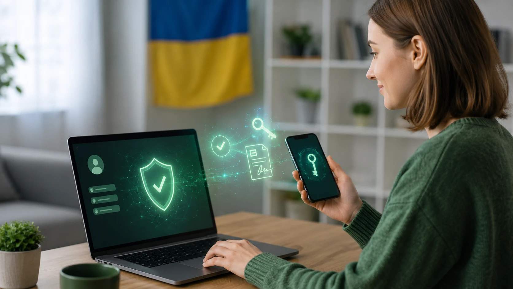 як зробити електронний ключ через ощадбанк 24/7
