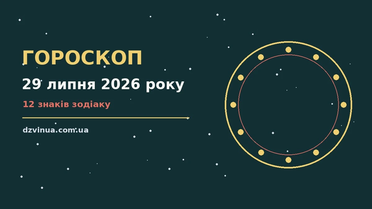 Астрологічний гороскоп на 29 липня 2026 року: фінанси, робота, стосунки, практичні поради
