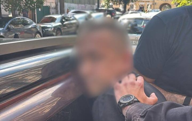 Фото затриманого Станіслава Лучанова, оприлюднене Ігорем Клименком