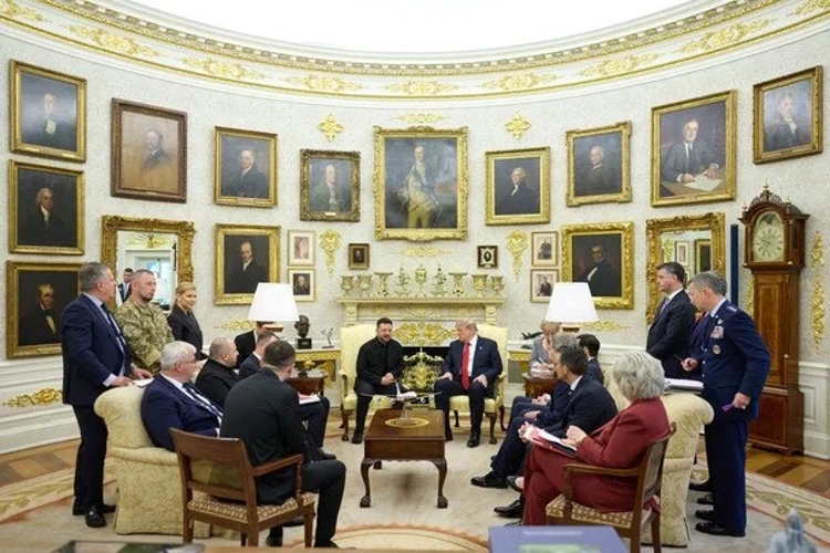 Зустріч Зеленського та Трампа в Овальному кабінеті Білого дому (архівне фото)