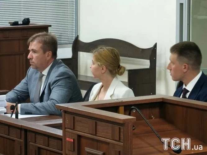 Ольга Стефанішина у залі Вищого антикорупційного суду під час розгляду запобіжного заходу
