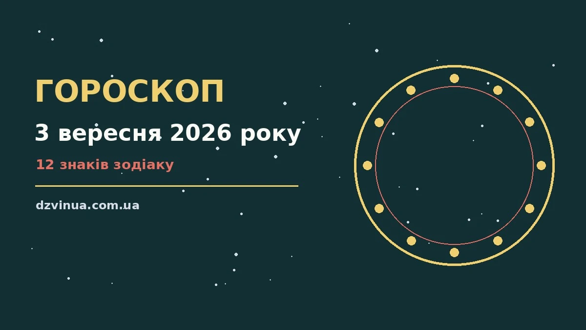 Зоряне небо над міською вечірньою панорамою, символ астрологічного прогнозу на 3 вересня 2026 року