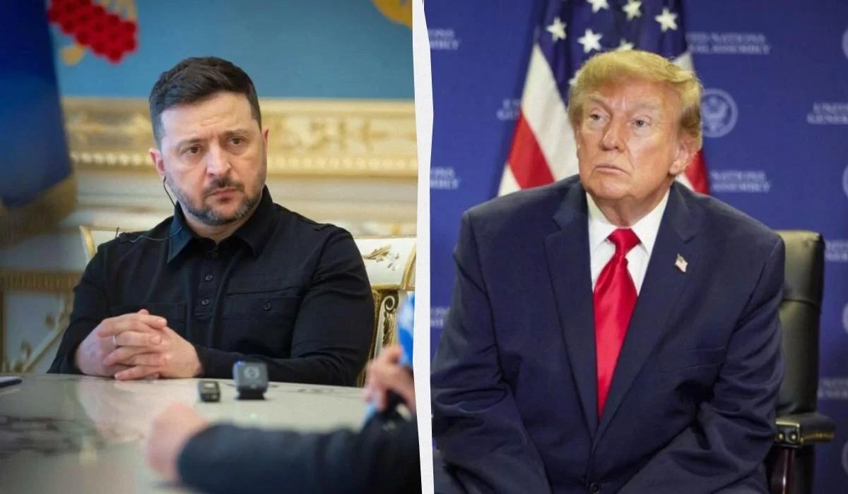 Президент України Володимир Зеленський під час спілкування з журналістами у Прилуках
